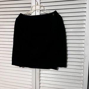 charter club women's black skirt size 6
